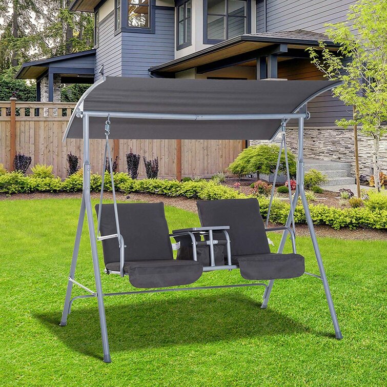 Wayfair store garden swing